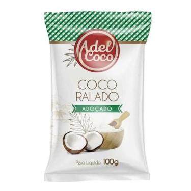 Imagem de Coco Ralado e Adoçado Adel Coco 100g - AdelCoco