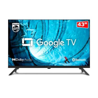 Imagem de Smart TV Philips 43 LED fhd 43PFG6909, Google tv, sem bordas Preta