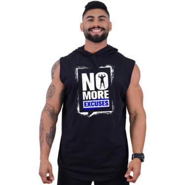 Imagem de Regata Longline com Touca Masculina MXD Conceito No More Excuses, M, M
