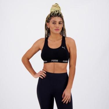 Imagem de Top Puma Sem Costura Preto, P
