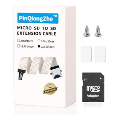 Imagem de Adaptador de cabo de extensão micro SD para cartão SD com resistor capacitivo de furo com extensor flexível de cartão de memória Ender 3 Pro/Ender 3 V2/Ender 5 Plus/Ender 5 Pro/CR-10S Pro Memory Card