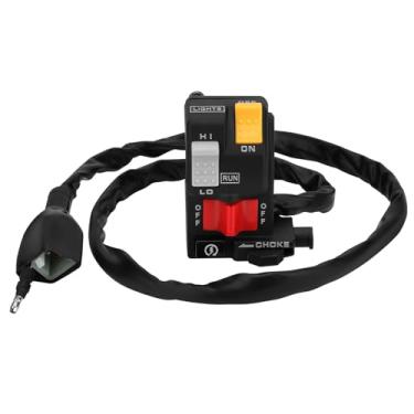 Imagem de M MATI Interruptor de guidão Start Kill Stop Farol para Honda ATC250ES Big Red 1985-1987, exceto ATC250SX ATC250R Edition 35200-HA0-003