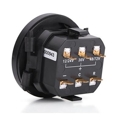 Imagem de Medidor Indicador Digital de Bateria LED Com Horímetro para Carrinho de Golfe 12V/24V/36V/48V/72V