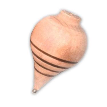 Imagem de Pião de Madeira com Fieira Brinquedo Antigo Mex - DAZ - ALBERTINA