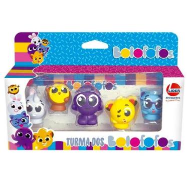 Imagem de 5 Bonecos De Dedo E Lápis Dedoche Fantoche Bolofofos 3011 Lider