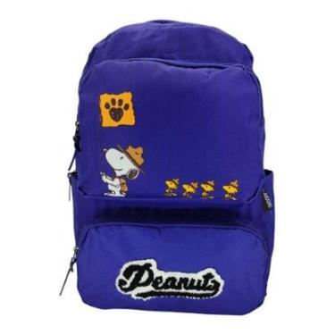 Imagem de Mochila Escolar Peanuts Snoopy 47771 - Juvenil-Masculino