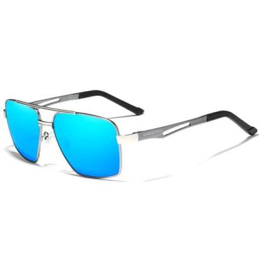 Imagem de Óculos de Sol Masculino De Aluminio KINGSEVEN com Proteção Uv400 Óculo
