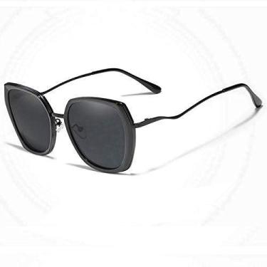 Imagem de Óculos de Sol Feminino Genuine Kingseven Proteção UV400 Gradiente N783
