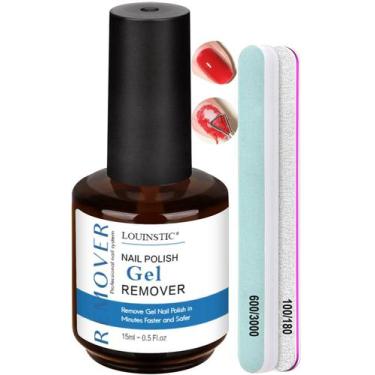 Imagem de Kit de Remoção de Esmalte em Gel LOUINSTIC - Rápido e Delicado