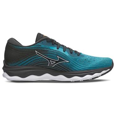 Imagem de Tênis Mizuno Wave Sky 6 - Masculino - 40 - Azul/Preto-Masculino