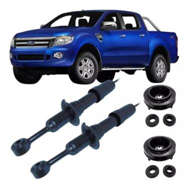 Imagem de PAR AMORTECEDOR DIANTEIRO COM COXIM RANGER 2012 2013 2014 2015 2016 2017 2018