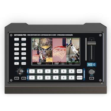 Imagem de Switcher NEOiD Estudio6 Pro SDI/HDMI Streaming IP/USB Controle PTZ MultiView e Gravação Externa