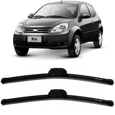 Imagem de Par Palheta Limpador Parabrisa Ford Ka 2010 a 2013 Dianteira Original