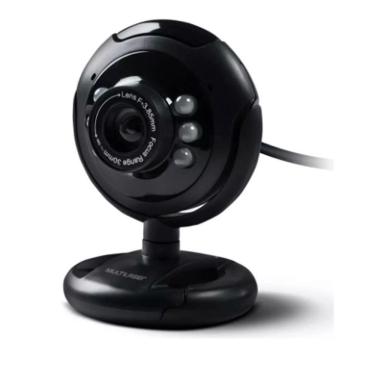 Imagem de Webcam 480k 16.0mp Multilaser Nightvision Com Microfone