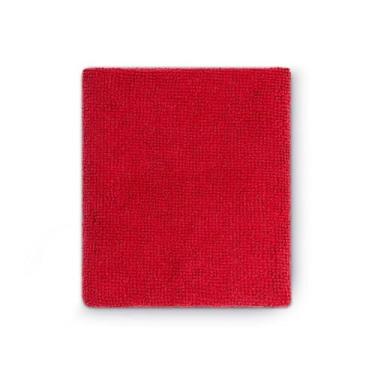 Imagem de Kit 10 Pano Microfibra 35x55cm Cor Azul Limpeza Multiuso Carro Moto Prato Pia Vidro Móveis(10 unidades vermelho)