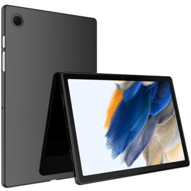 Imagem de BREPRIO Capa para Samsung Galaxy Tab A8 10,5 polegadas 2022 SM-X200 X205 X207, [leve + protetora] capa ultrafina macia à prova de choque, preta