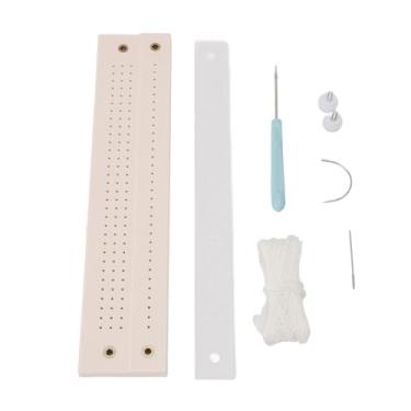 Imagem de 11 X 2,4in Kit de Perfuração de Encadernação de Livros de Plástico, Ferramenta de Artesanato Manual Versátil para Notebook de álbum de Recortes de Periódico Com Pino Curvo e