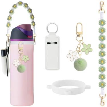 Imagem de Acessórios para garrafa de água verde alça de alça para garrafa de água Owala, Stanley, BrüMate, Simple Modern, YETI 680.4 g 850.5 g 1134.0 g 680.4 g 947.2 g 1,134.0 g 340.2 g Tumbler/garrafas