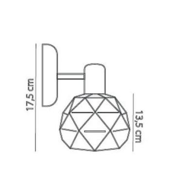Imagem de Arandela Faces Startec Articulável - Branco