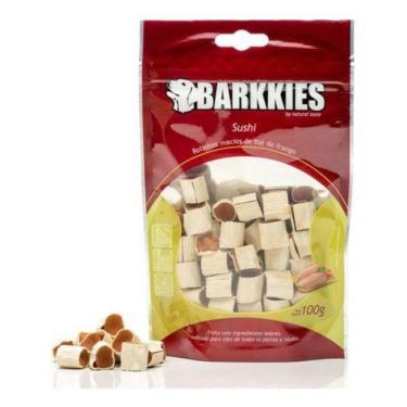 Imagem de Petisco Barkkies Natural Para Cães Chicken Sushi