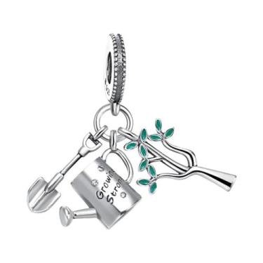 Imagem de Charme de Sapatos e Saia em Prata 925 - Pulseira Pandora DIY para Senh