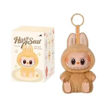 Imagem de Figura de Vinil Labubu Anime - Caixa Cega com Brinquedo Chaveiro de Co