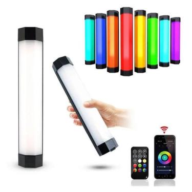 Imagem de Bastão Tubo De Led Luxceo P200 Rgb (efeitos) Controle Remoto