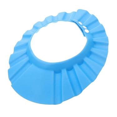 Imagem de BESPORTBLE Banho Infantil Ajustável Protetor de Cabelo Banho de Azul