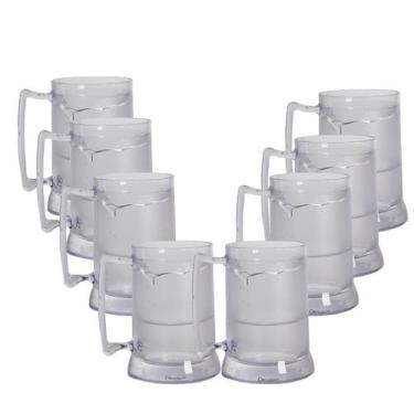 Imagem de Kit 8 Canecas Gel Acrílico - Krystalon