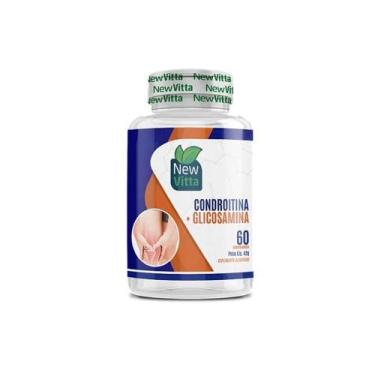 Imagem de Condroitin e Glicosamin 60cprs. 700mg concentrada - New vitta
