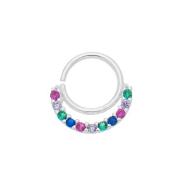 Imagem de Piercing feminino prata 925 DAITH-HELIX-TRAGUS-ANTI-HELIX - Encantada
