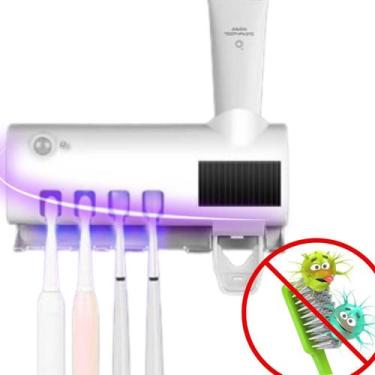 Imagem de Dispenser Com Esterilização Com Espaço Para Creme Dental - Lippin