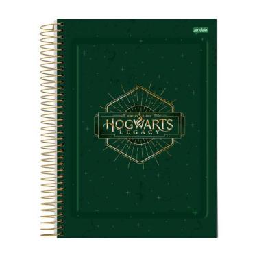 Imagem de Caderno Espiral Capa Dura Universitário Hogwarts Legacy 1 Matéria 80 F