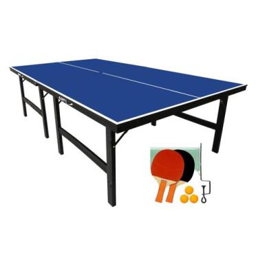Imagem de MESA DE PING PONG MDP 12mm Olimpic Klopf 1014 Oficial + KIt completo p
