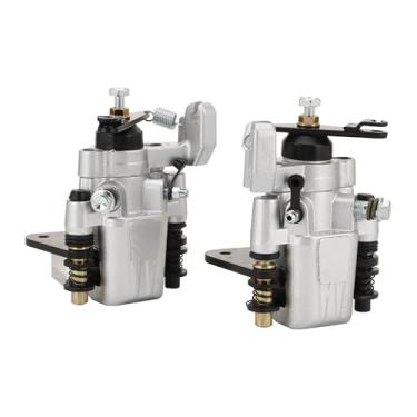 Imagem de WOOSTAR Substituição da pinça de freio a disco hidráulico dianteiro e traseiro para motor Econelo UTV ATV Go Kart 1.5KW