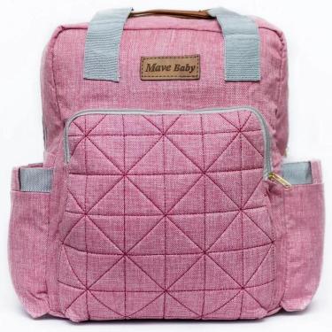 Imagem de Mochila Maternidade Mave Baby Urban Prime Rosa