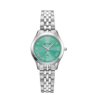 Imagem de Balmain, Lady, Classic R, aço, fabricado na Suíça, quartzo, turquesa, aço inoxidável 316L, B41113172U