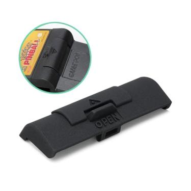 Imagem de Replacement Battery Cover for Game Boy Color (GBC) – Compatible with Pokemon Pinball, Top Gear Rally, Rumble – Secure Snap-On Fit – Dark Gray (1 Pack)