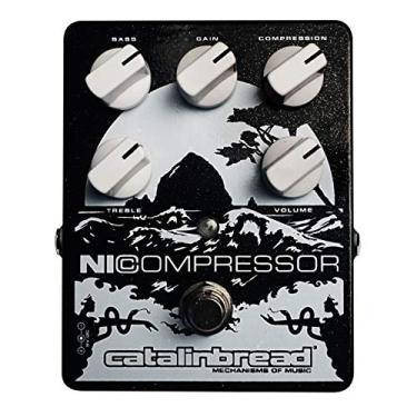 Imagem de Catalinbread Pedal Nicompressor, preto e prata