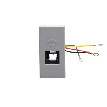 Imagem de TOMADA TELEFONE RJ11 1M CINZA - MATIX GO - MATIX GO - - JG4257RJ11