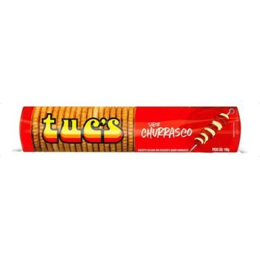 Imagem de Kit c/ 6 Biscoito Din Cracker's Churrasco Tuc's 100g