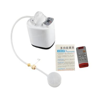 Imagem de Ioensy Máquina de vapor para sauna 1000W 17x22x26cm Multiuso Resistente Temperatura ajustável Grande capacidade Fácil de usar Gerador de vapor