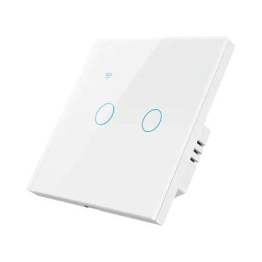 Imagem de Interruptor Inteligente WiFi EU Com Fio Neutro/Sem Fio Neutro 220V Fun