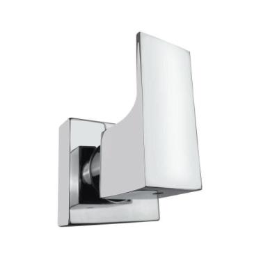 Imagem de Acabamento Registro Alavanca Quadrado Cromado Chuveiro Deca Metal Luxo