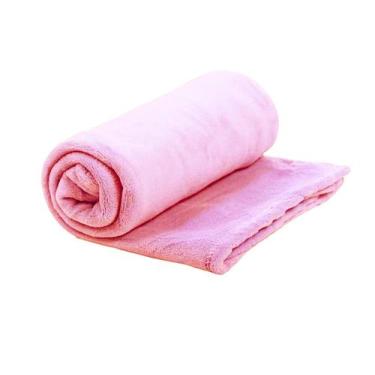 Imagem de Mantinha Microfibra Soft Plush Para Bebe - Conforto  Cia Enxovais, Ros