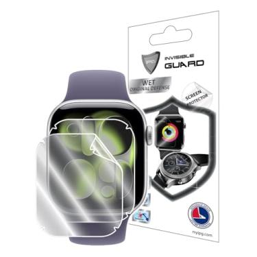 Imagem de IPG Para Watch Series 10 [42 mm] Protetor de tela de hidrogel (2 unidades) Película transparente ultra HD invisível antiarranhões - suave/autorreparação/sem bolhas - para série 10 [42 mm]