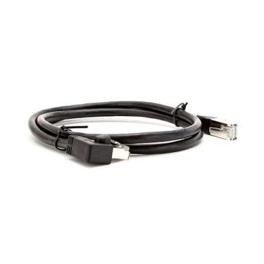 Imagem de Cabo de Rede Patch Cord Cat7 Plug 90 Graus para Lateral - CIRILO CABOS