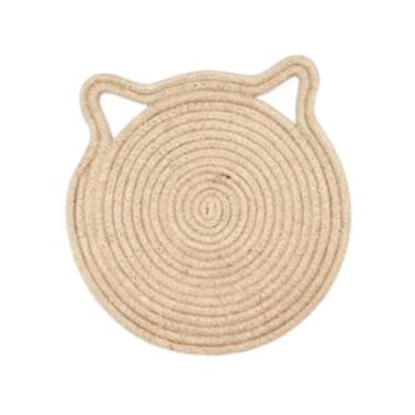 Imagem de Generic Tapete arranhador para gatos, de papelão, para substituição de suprimentos para animais de estimação, para parede de casa, para gatinhos, brinquedo, S