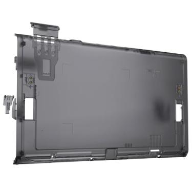 Imagem de eXtremeRate Replacement DIY Rear Back Plate for Nintendo Switch 2 Handheld Console, Custom Housing Cover Shell Case for Switch 2 (Without Kickstand) - Clear Slate Black