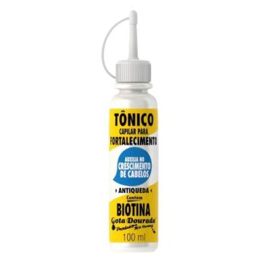 Imagem de Tonico gota dourada fortalecimento biotina 100 ml